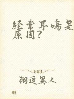 经常耳鸣是什么原因?