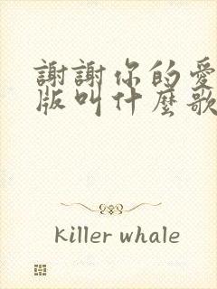 谢谢你的爱粤语版叫什么歌名