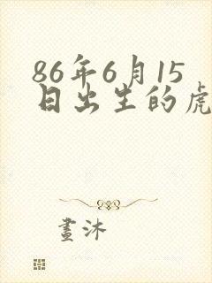 86年6月15日出生的虎的命运