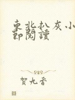 东北扒灰小说分节阅读