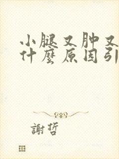 小腿又肿又痒是什么原因引起的