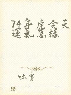 74年虎今天的运气怎样