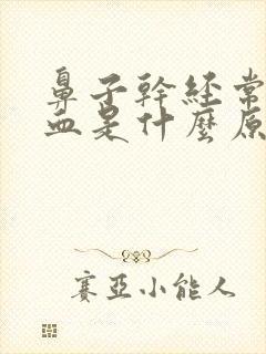 鼻子干经常流鼻血是什么原因