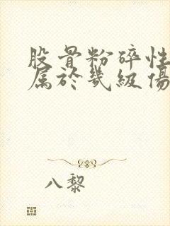 股骨粉碎性骨折属于几级伤残鉴定