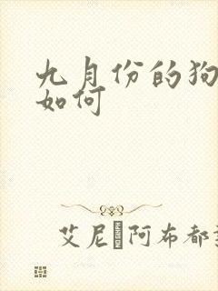 九月份的狗命运如何