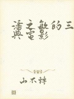 潘之敏的三部经典电影封面