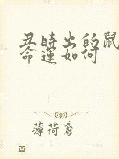 丑时出的鼠男孩命运如何封面