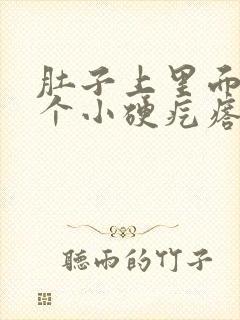 肚子上里面有一个小硬疙瘩是怎么回事