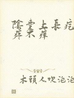 阴囊上长疙瘩不疼不痒