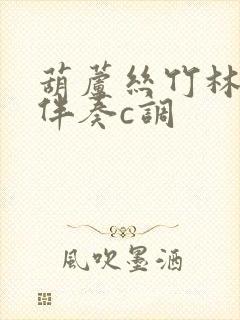 葫芦丝竹林深处伴奏c调