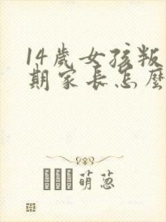 14岁女孩叛逆期家长怎么办封面