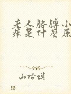 老人胳膊小腿瘙痒是什么原因封面