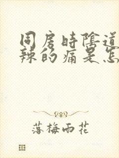 同房时阴道火辣辣的痛是怎么回事