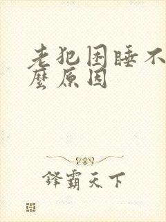 老犯困睡不着什么原因