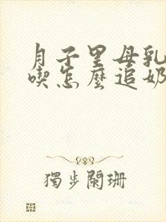 月子里母乳不够吃怎么追奶