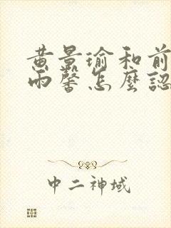 黄景瑜和前妻王雨馨怎么认识的