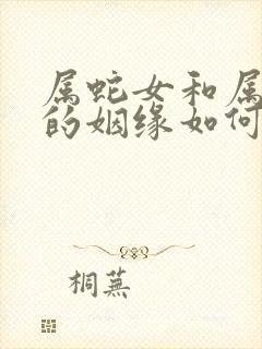 属蛇女和属狗男的姻缘如何封面