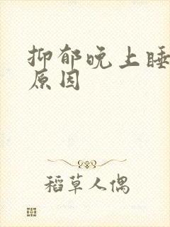 抑郁晚上睡不着原因