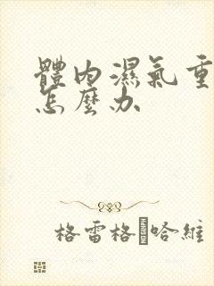 体内湿气重脾虚怎么办