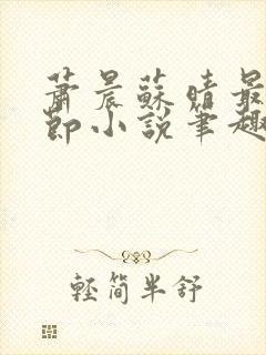 萧晨苏晴最新章节小说笔趣阁