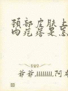 颈部皮肤上长小肉疙瘩是怎么回事