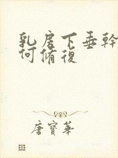 乳房下垂干瘪如何修复