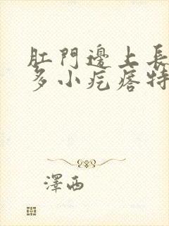 肛门边上长了好多小疙瘩特别痒封面