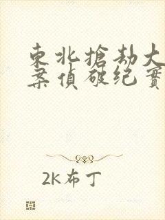 东北抢劫大案要案侦破纪实