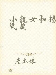 小龙女和杨过差几岁