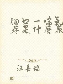 胸口一喘气里面疼是什么原因