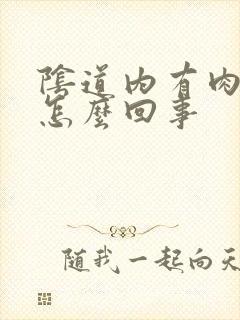 阴道内有肉刺是怎么回事