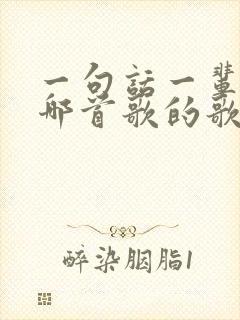 一句话一辈子是哪首歌的歌词