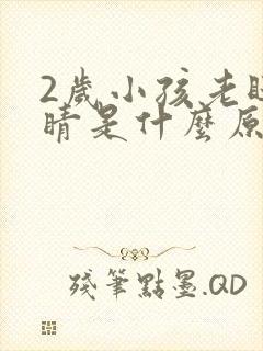 2岁小孩老眨眼睛是什么原因