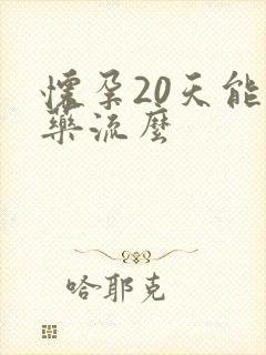 怀孕20天能吃药流么