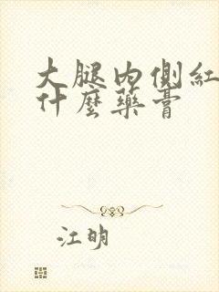 大腿内侧红痒用什么药膏