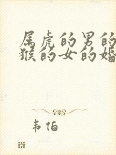 属虎的男的和属猴的女的婚姻如何