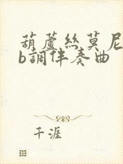 葫芦丝莫尼山降b调伴奏曲