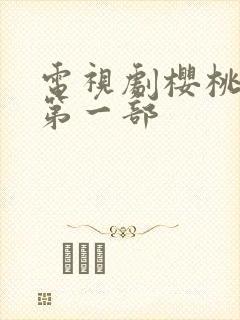 电视剧樱桃红了第一部封面