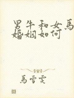 男牛和女马相配婚姻如何封面