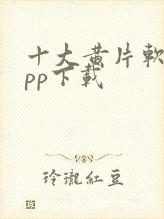 十大黄片软件app下载