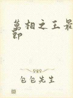 万相之王最新章节