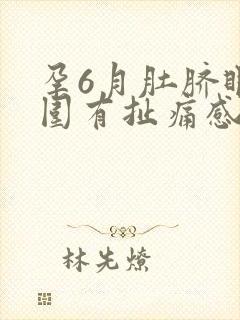孕6月肚脐眼周围有扯痛感