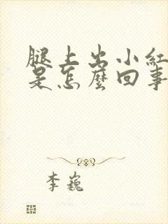 腿上出小红疙瘩是怎么回事