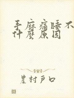 手麻痛睡不着觉什么原因