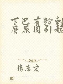 下巴有粉刺是什么原因引起的