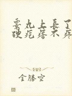 睾丸上长了一个硬疙瘩不疼不痒