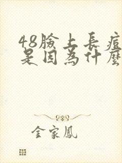 48脸上长痘痘是因为什么原因引起的