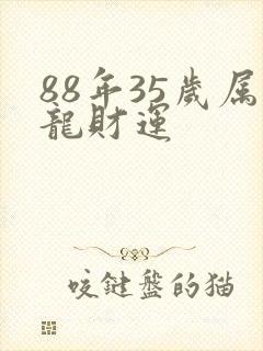 88年35岁属龙财运