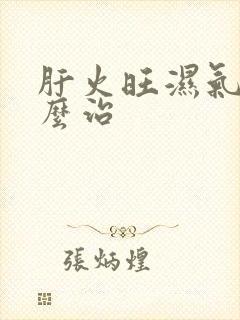 肝火旺湿气重怎么治封面