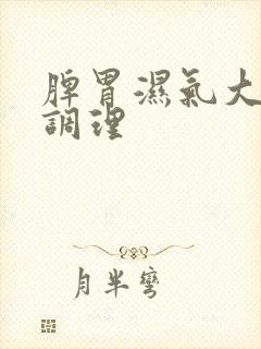 脾胃湿气大怎么调理封面